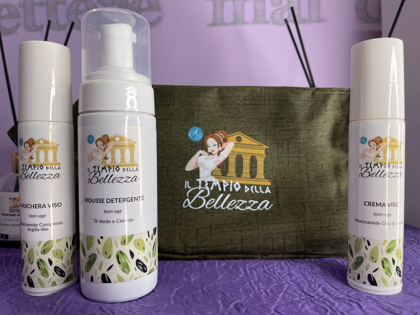 Pure skin set pelle impura