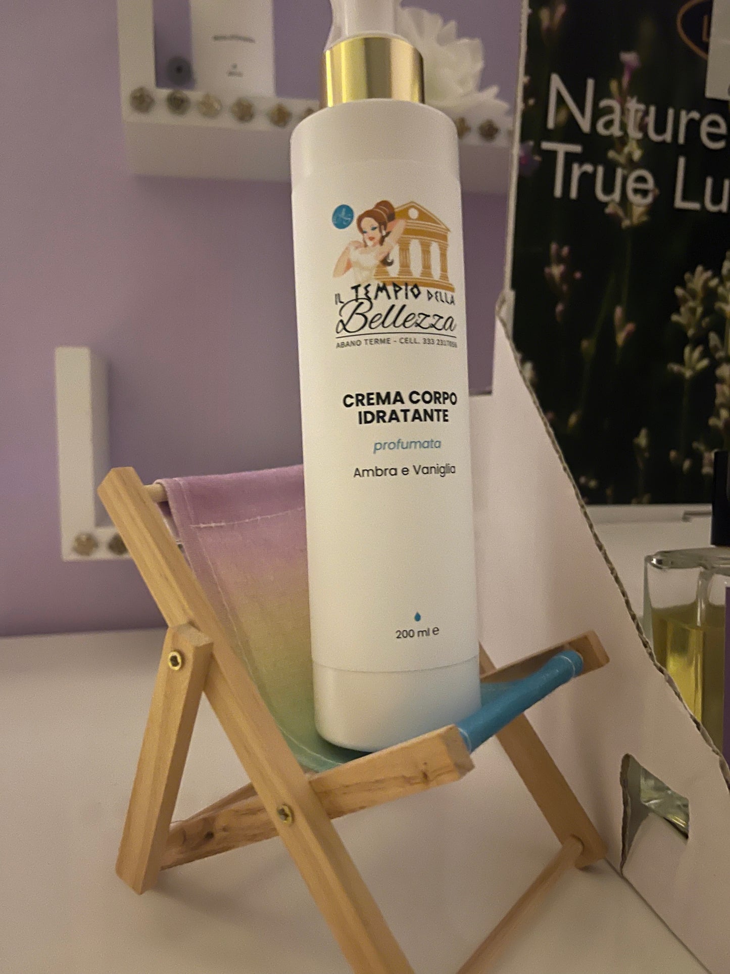 Amber & Vanilla Moisturizing Body Cream