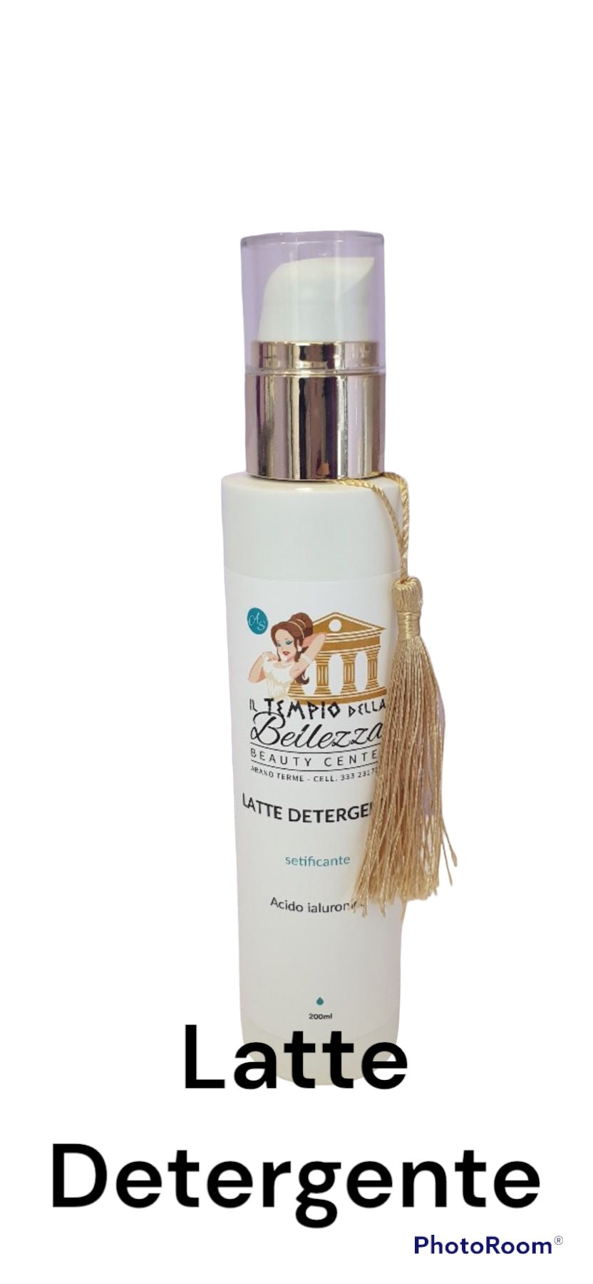Latte Detergente con acido ialuronico