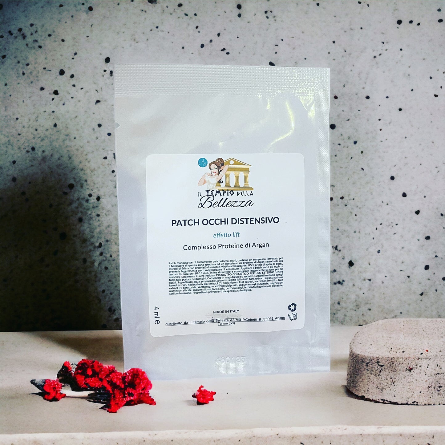 Relaxing eye patches